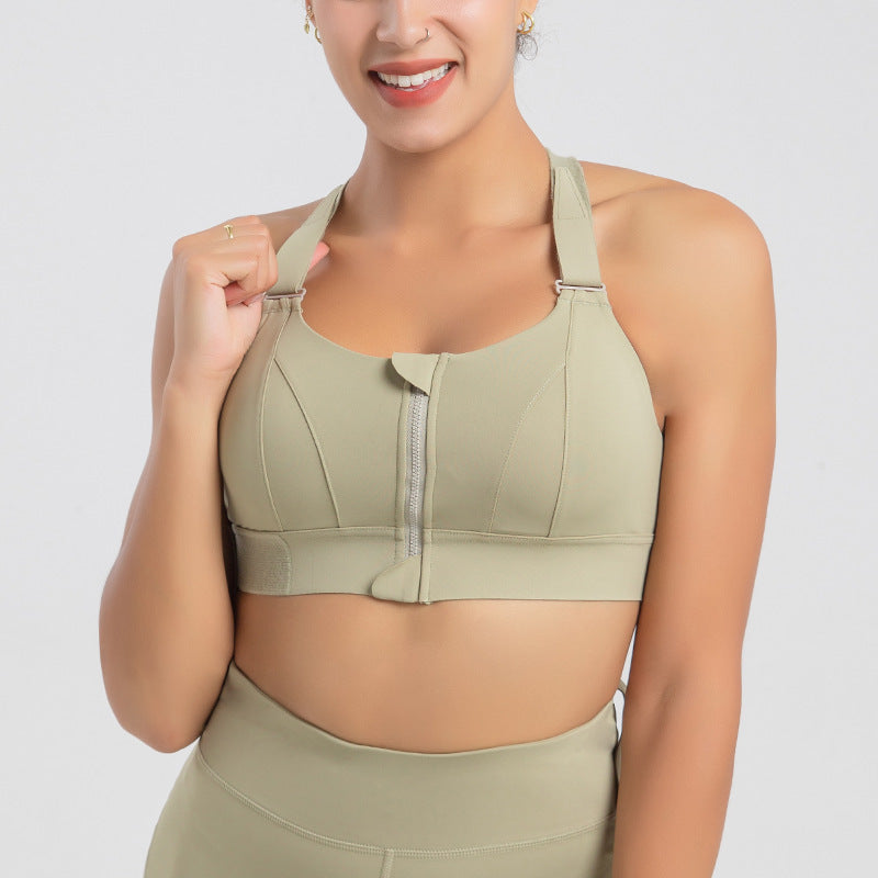 Front Zipper Seamless Bra Push Up Bras For Women Plus Size Bra Lingerie Wireless Sleep Underwear Sport Active Women Bra Kamran Fashion