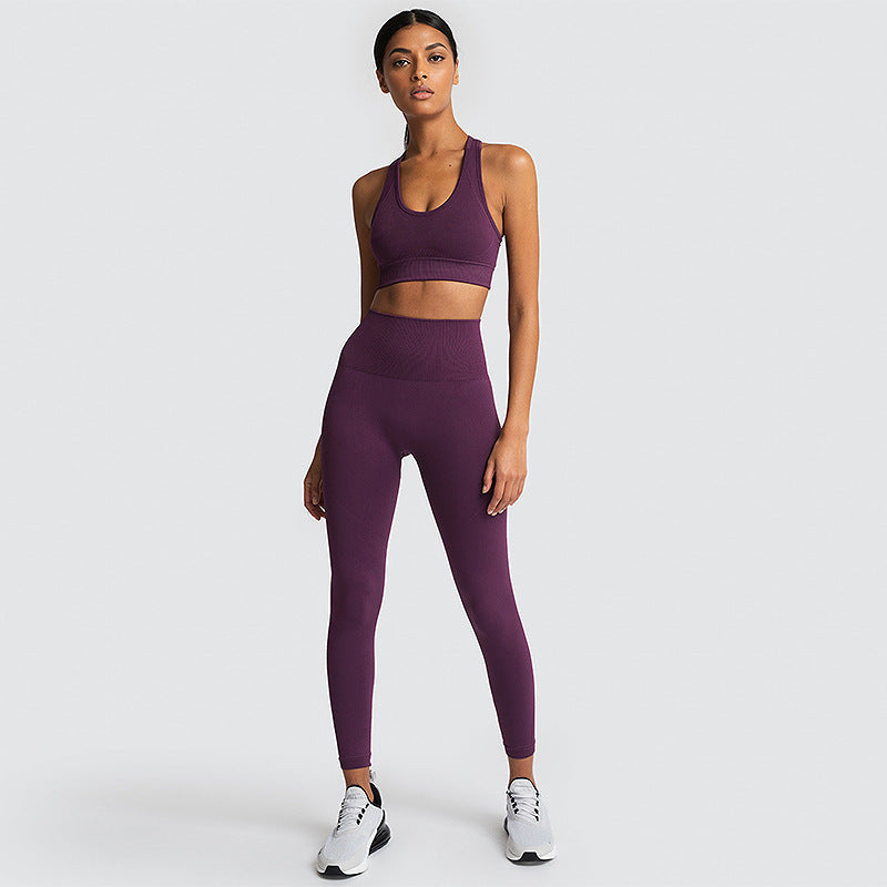 Seamless Gym Set Nylon Woman Sportswear Kamran Fashion