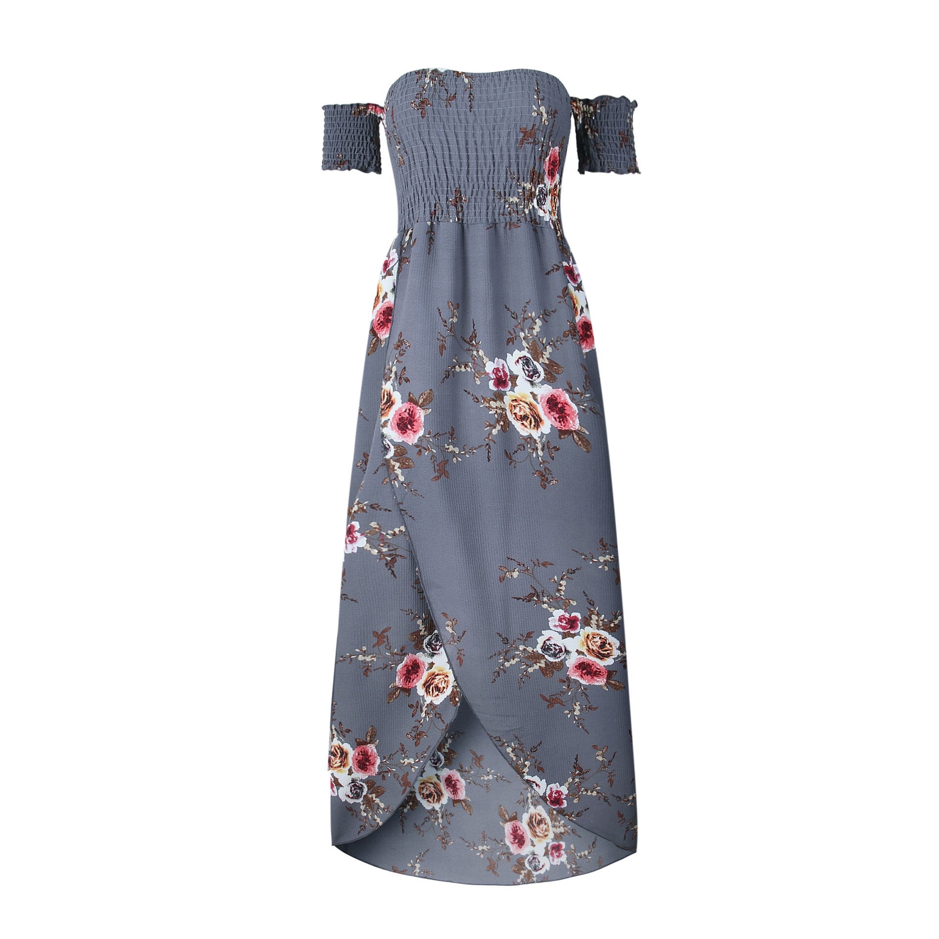Boho style long dress women Off shoulder beach summer dresses Kamran Fashion
