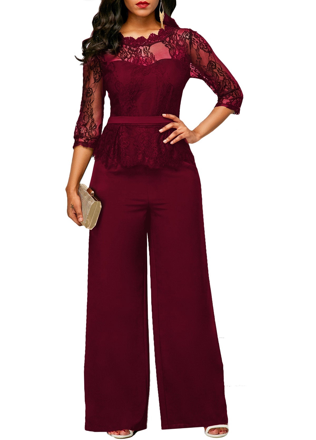 Summer Lace Jumpsuit Women's Clothing Kamran Fashion