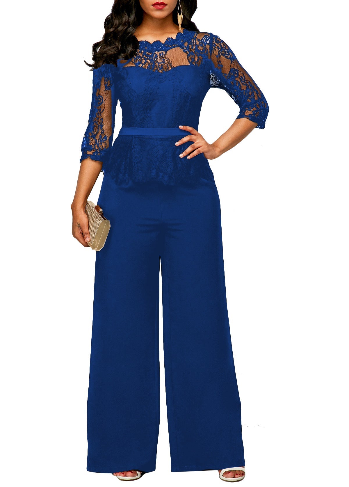 Summer Lace Jumpsuit Women's Clothing Kamran Fashion
