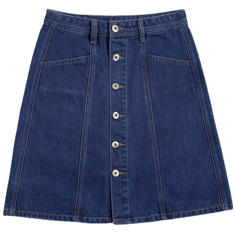 New Skirts, High Waist, A-line Skirts, Are Thin, Plus Size, Mid-length Summer Skirts Kamran Fashion