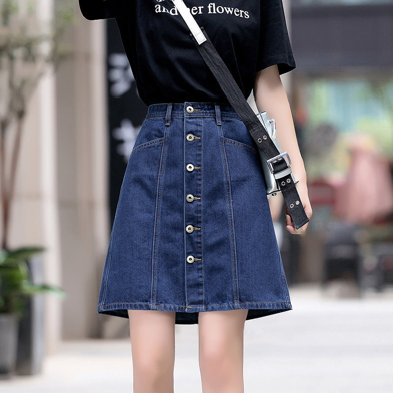 New Skirts, High Waist, A-line Skirts, Are Thin, Plus Size, Mid-length Summer Skirts Kamran Fashion