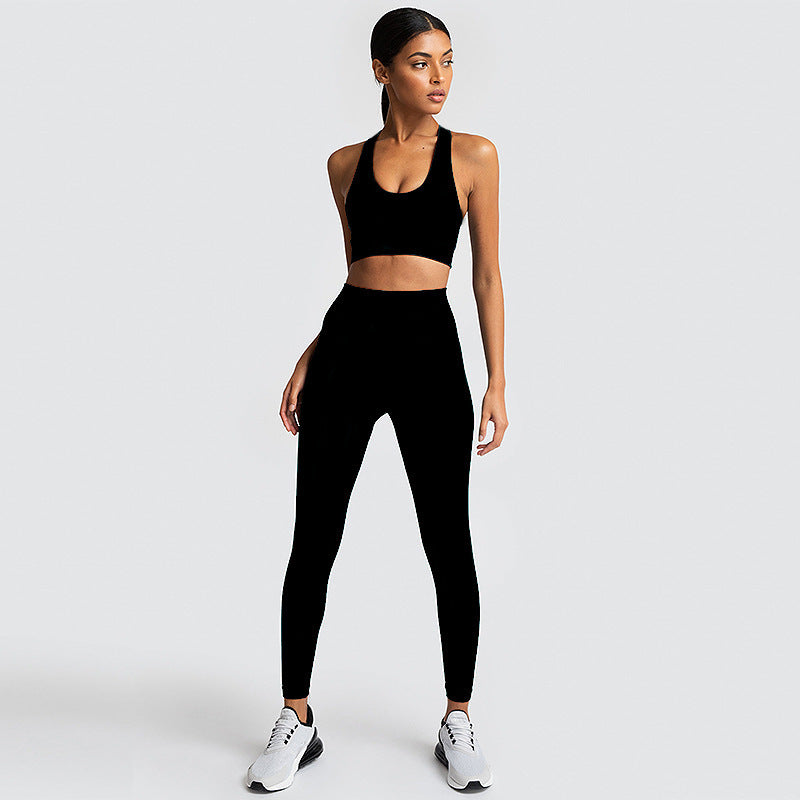 Seamless Gym Set Nylon Woman Sportswear Kamran Fashion