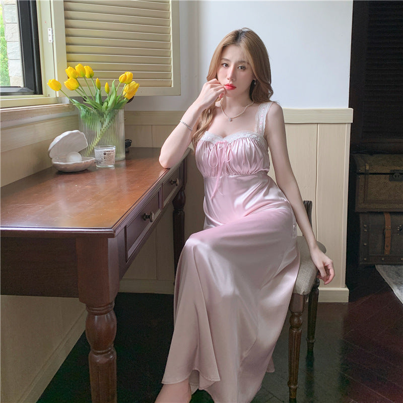 Summer French Silk Pajamas For Women Kamran Fashion