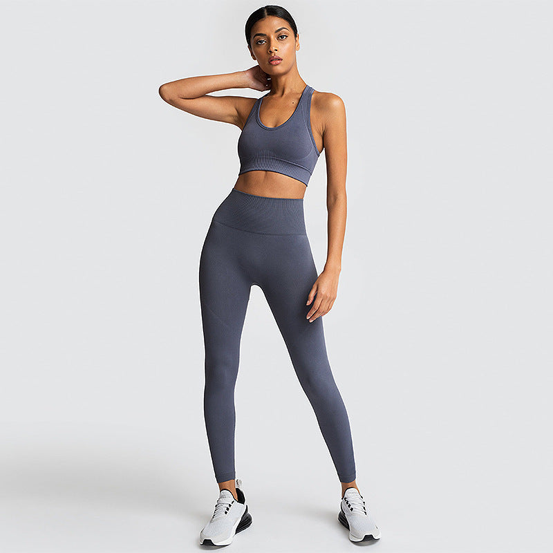 Seamless Gym Set Nylon Woman Sportswear Kamran Fashion
