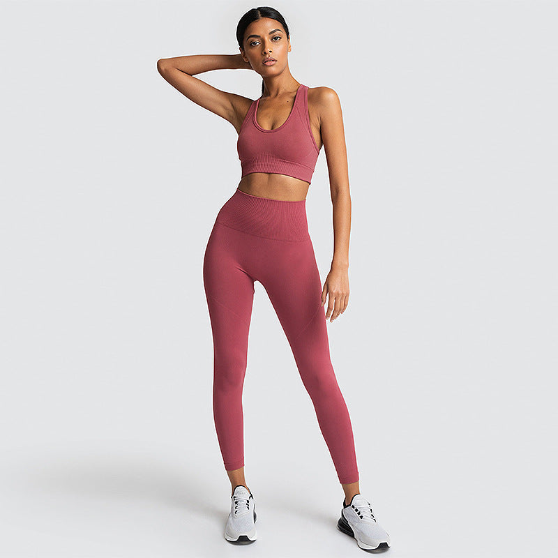 Seamless Gym Set Nylon Woman Sportswear Kamran Fashion