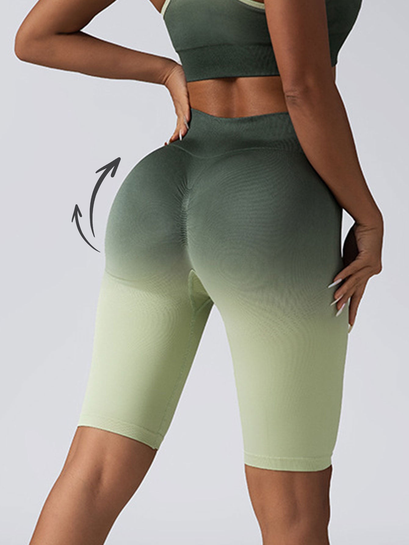 2 Pack Workout Shorts For Women Scrunch Butt Lifting High Waisted Yoga Gym Seamless Booty Biker Shorts Kamran Fashion