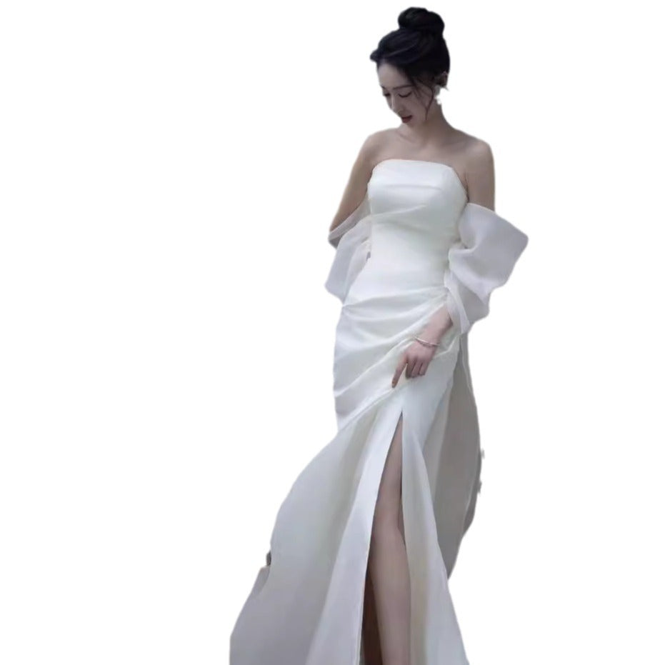 Summer Engagement Party Tube Top Simple Kamran Fashion