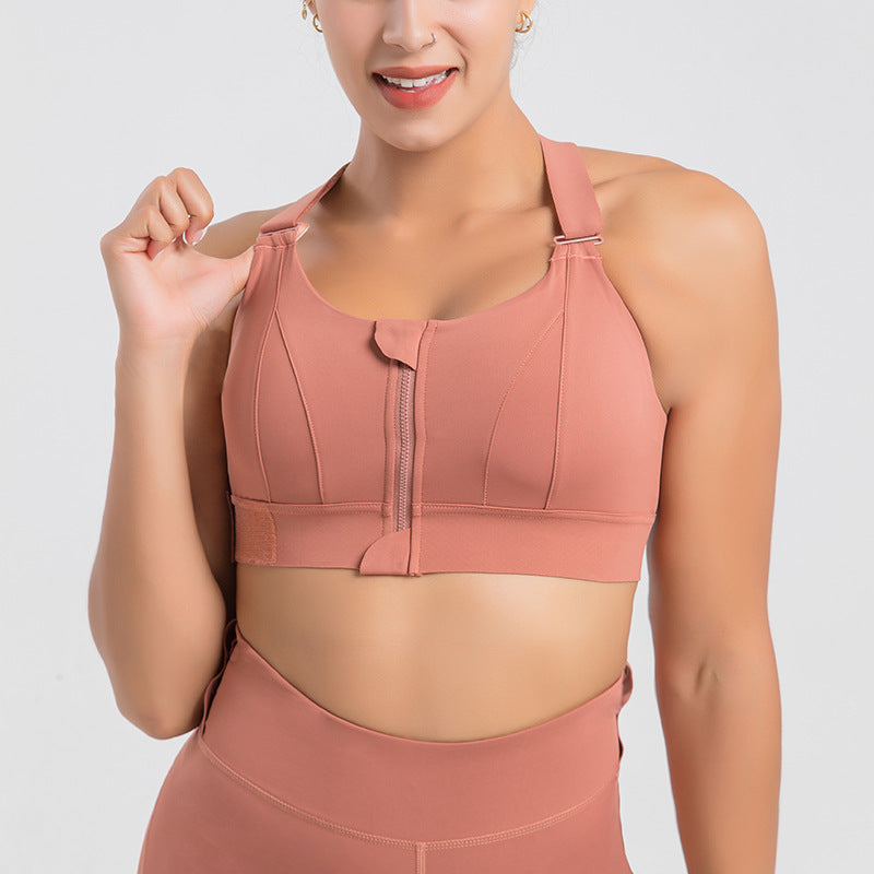 Front Zipper Seamless Bra Push Up Bras For Women Plus Size Bra Lingerie Wireless Sleep Underwear Sport Active Women Bra Kamran Fashion