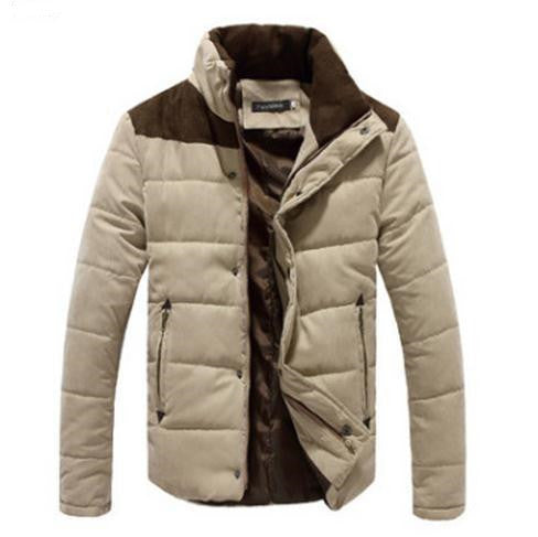 Warm Causal Parkas Male Outerwear Windbreak Jackets Coats Kamran Fashion