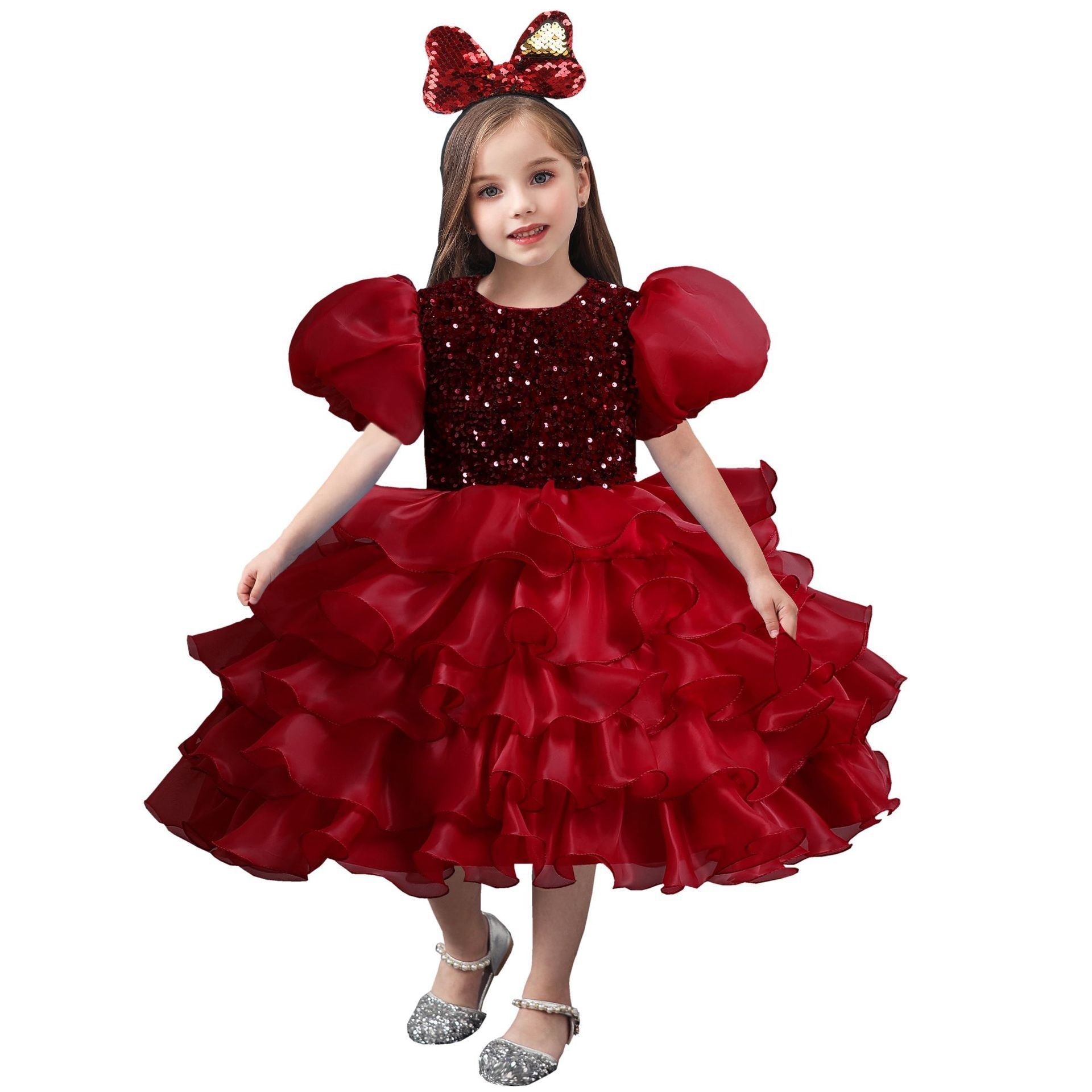 Kids Tutu Birthday Princess Party Dress Kamran Fashion