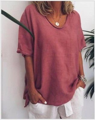 Loose Short Sleeves T-shirt Women Summer Tops Kamran Fashion