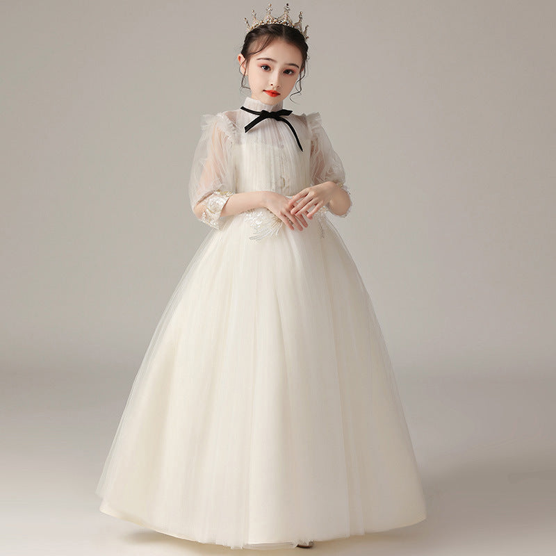 Kids Fashion Lace Wedding Party Dress Kamran Fashion