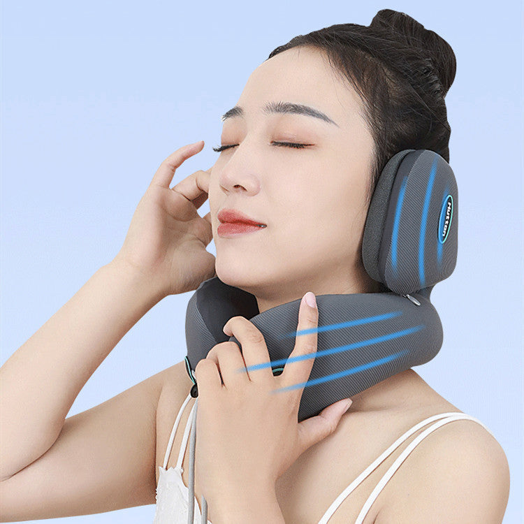 Noise Reduction Pillow U-shaped Pillow Travel Massage Kamran Fashion