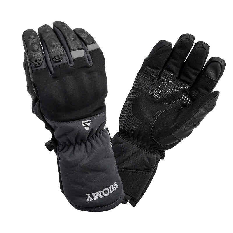 Men's Motorcycle Riding Equipment Waterproof Thickened Warmth Touch Screen Anti-drop Gloves Kamran Fashion