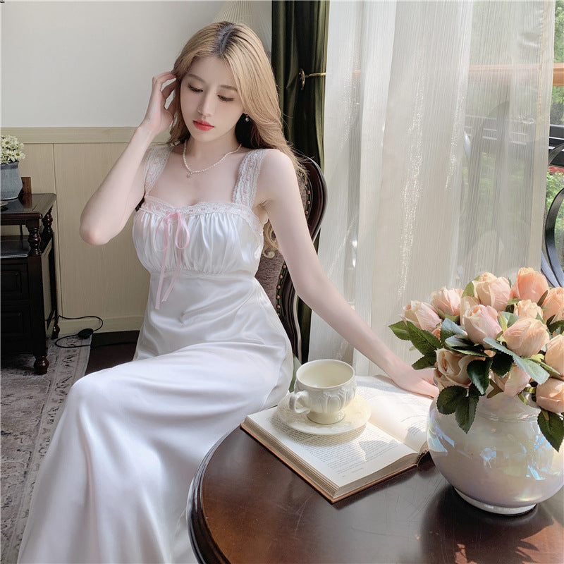Summer French Silk Pajamas For Women Kamran Fashion