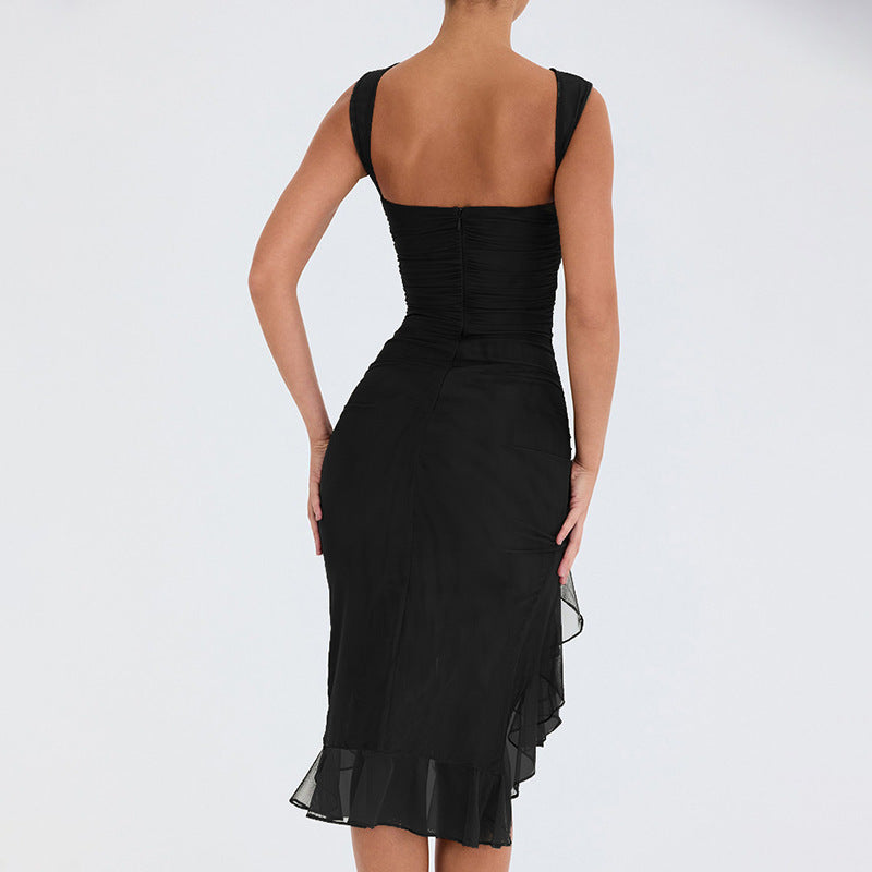 Summer Slim Skinny Sleeveless Dress For Women Fashion Party Club Dresses Kamran Fashion