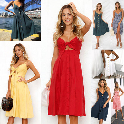 Women Summer Dresses Sleeveless Backless Strap Long Close-fitting Sheath Female Party Evening Dresses Vestidos Kamran Fashion