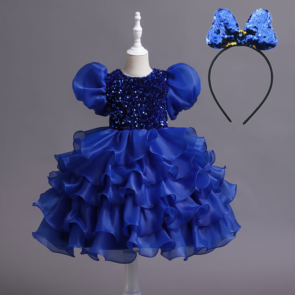 Kids Tutu Birthday Princess Party Dress Kamran Fashion