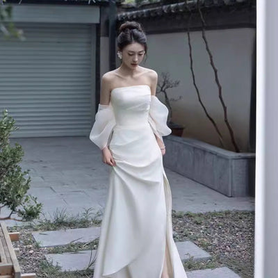 Summer Engagement Party Tube Top Simple Kamran Fashion