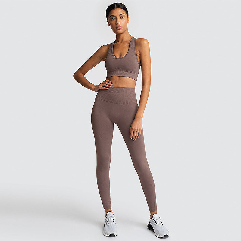 Seamless Gym Set Nylon Woman Sportswear Kamran Fashion