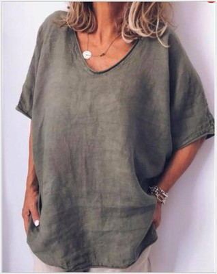 Loose Short Sleeves T-shirt Women Summer Tops Kamran Fashion