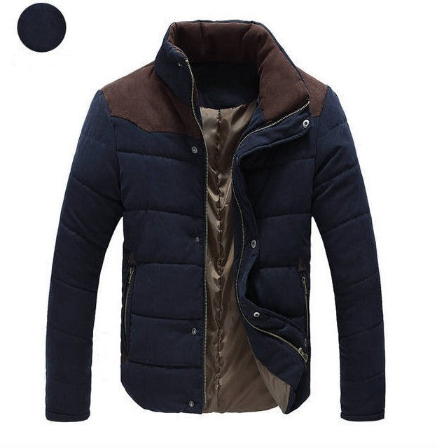 Warm Causal Parkas Male Outerwear Windbreak Jackets Coats Kamran Fashion