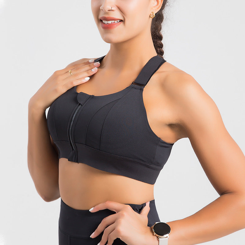 Front Zipper Seamless Bra Push Up Bras For Women Plus Size Bra Lingerie Wireless Sleep Underwear Sport Active Women Bra Kamran Fashion