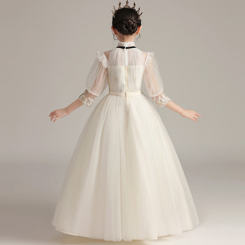 Kids Fashion Lace Wedding Party Dress Kamran Fashion