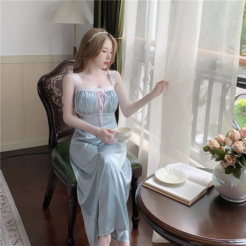 Summer French Silk Pajamas For Women Kamran Fashion