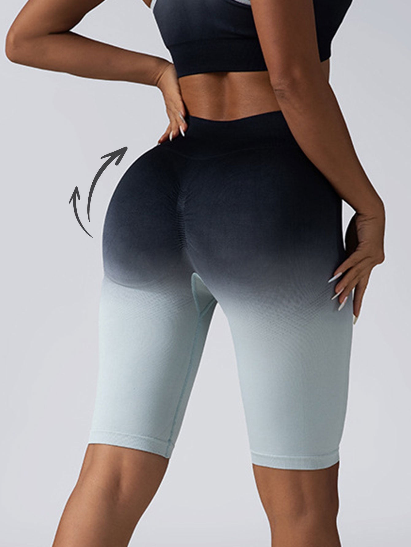 2 Pack Workout Shorts For Women Scrunch Butt Lifting High Waisted Yoga Gym Seamless Booty Biker Shorts Kamran Fashion