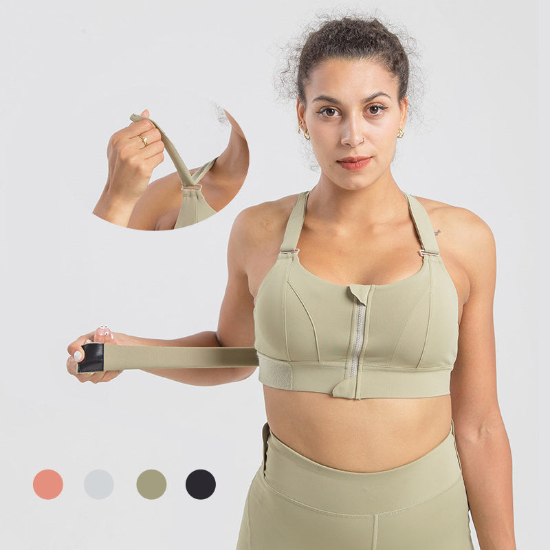 Front Zipper Seamless Bra Push Up Bras For Women Plus Size Bra Lingerie Wireless Sleep Underwear Sport Active Women Bra Kamran Fashion