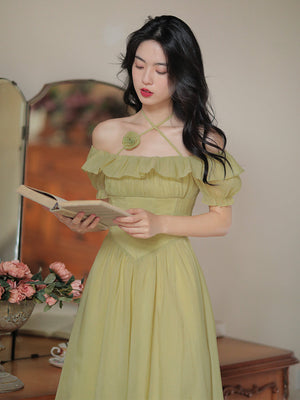 French Vintage Dress Children's Summer Kamran Fashion