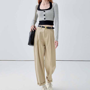 Sporty Casual Suit Female Hot Girl Sling