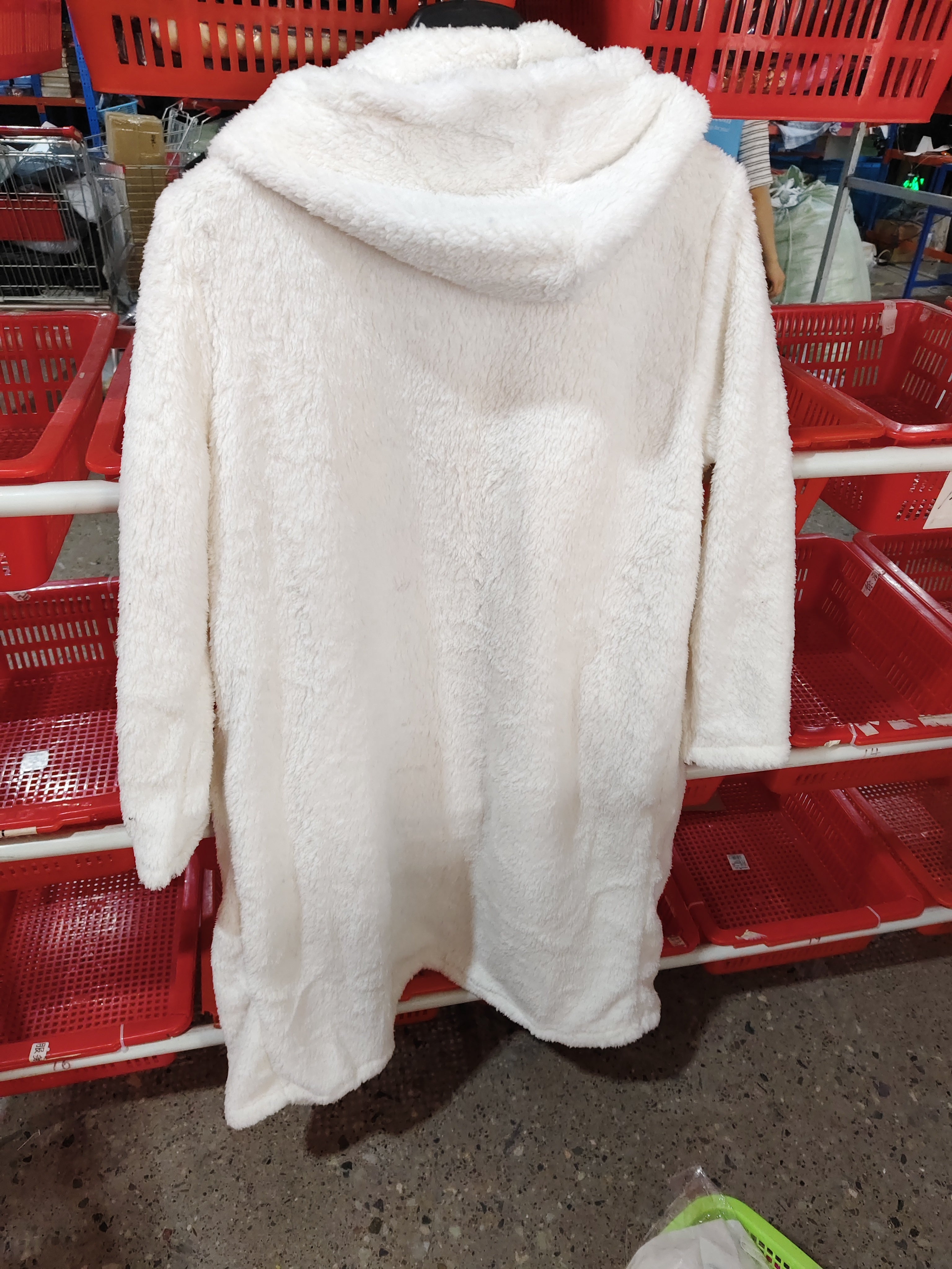 Autumn Winter Fashion Elegant Long Coat Woman Plush Warm Faux Fleece Coat Women Teddy Jacket Female Teddy Coat Outwear Ladies