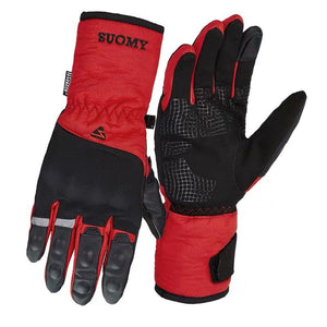 Men's Motorcycle Riding Equipment Waterproof Thickened Warmth Touch Screen Anti-drop Gloves