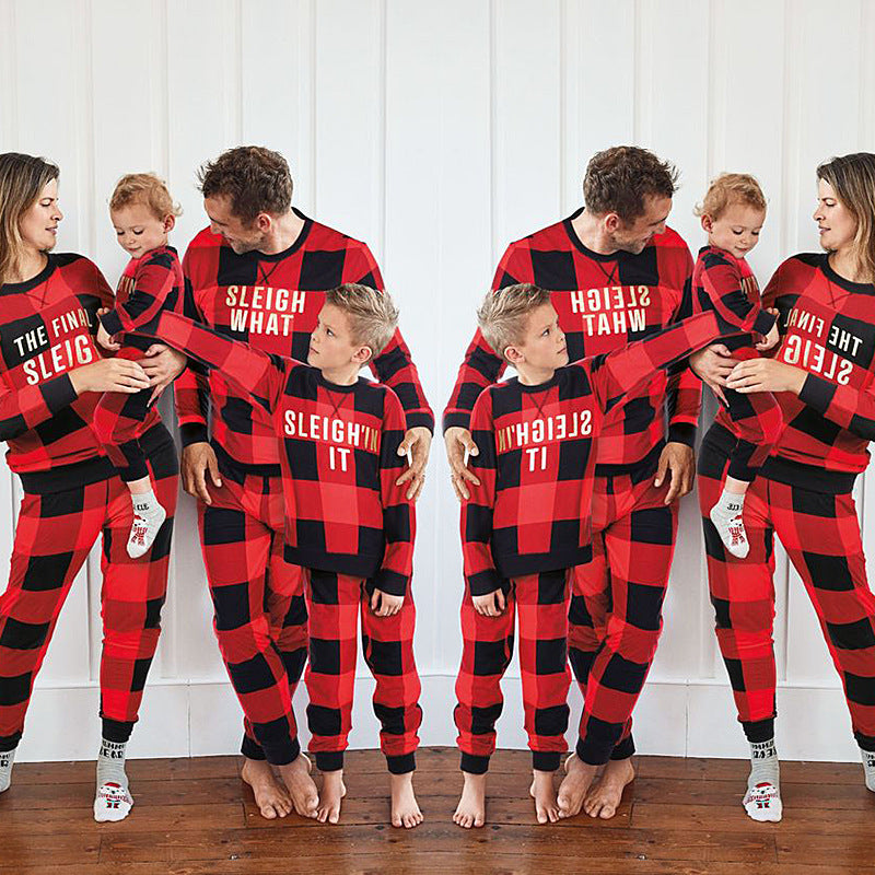 Fashion Printed Casual Home Wear Pajamas Set