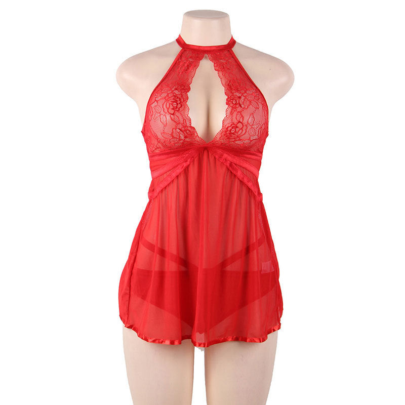 Fat Girl Plus Size Nightdress Lace