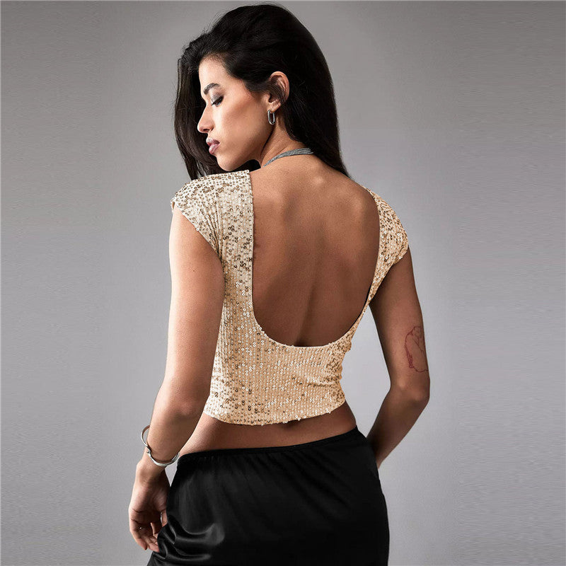 Women's Hot Girl Casual Short Top