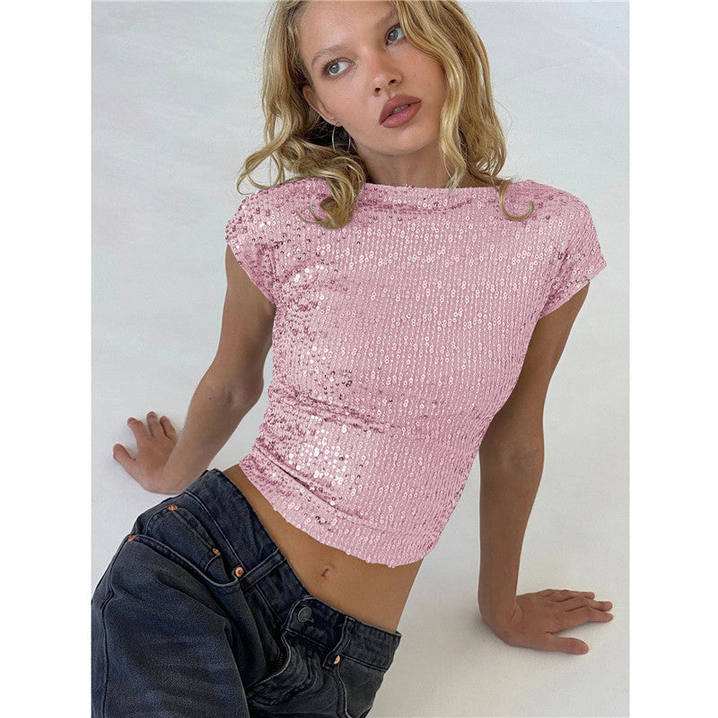 Women's Hot Girl Casual Short Top