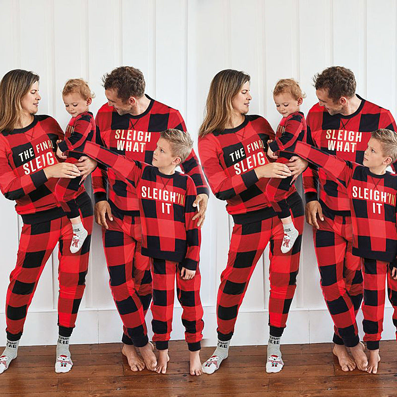 Fashion Printed Casual Home Wear Pajamas Set