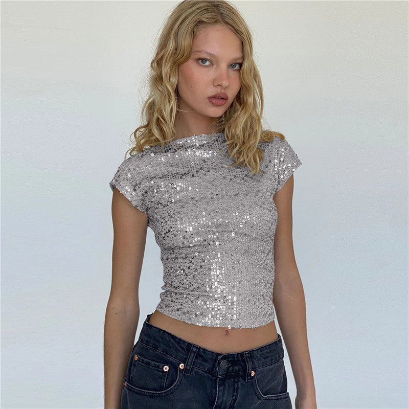 Women's Hot Girl Casual Short Top