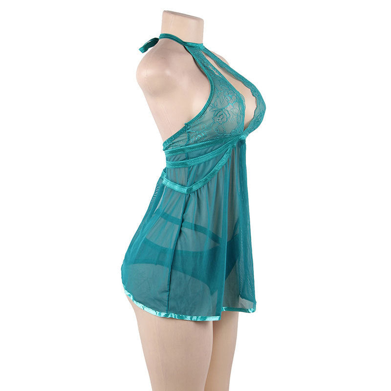 Fat Girl Plus Size Nightdress Lace