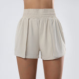 Summer Exercise Shorts Outer Wear High Waist Fat Cover