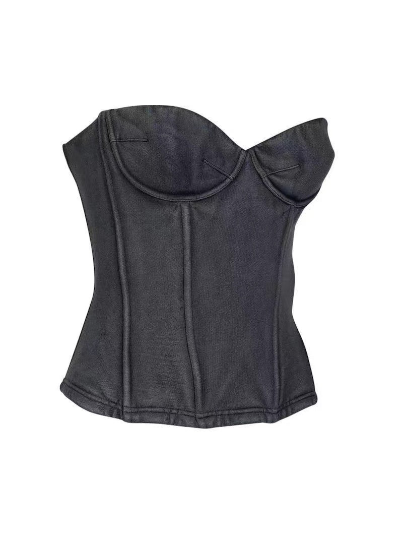 Women's Fashion Casual Tube Top Hot Girl Suit