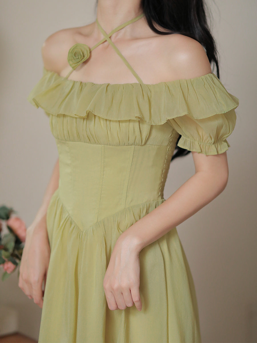 French Vintage Dress Children's Summer