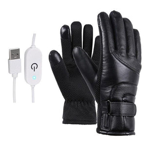 Power bank heating gloves