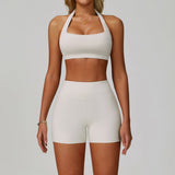 Backless Yoga Clothes Suit Halter Tight Quick-drying Workout Clothes