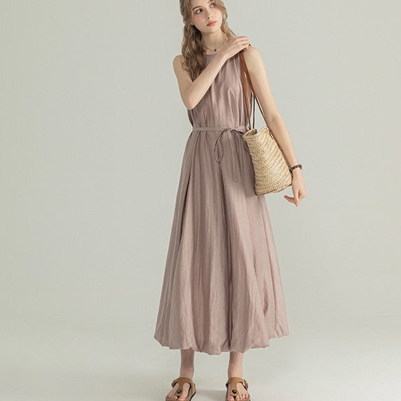 Summer Sleeveless Suspender Dress For Women